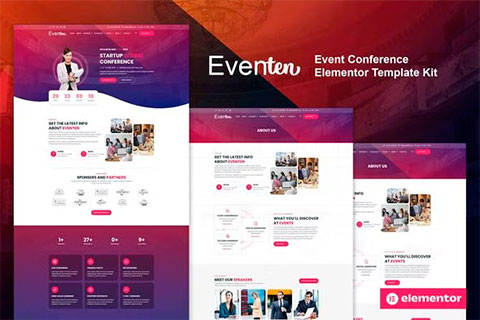eventen-event-conference-elementor-pro-template-kit