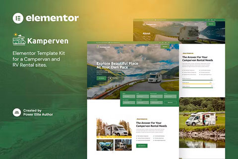 kamperven-elementor-template-kit