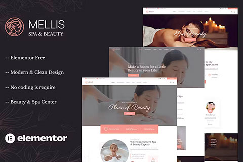 mellis-beauty-spa-elementor-template-kit